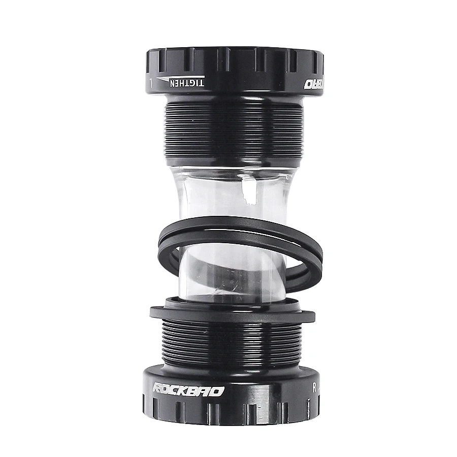 ROCKBAO-Mountain Bicycle Bottom Brackets, BB, 24mm Crankset, 68mm, 73mm, MTB Bike Bottom Bracket