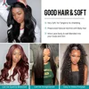 5X5 Glueless Wig Bleached Knots Pre Plucked Upgraded Lace Front Wigs Pre Cut Body Wave  Natural Color 100% Human Hair For Women 6