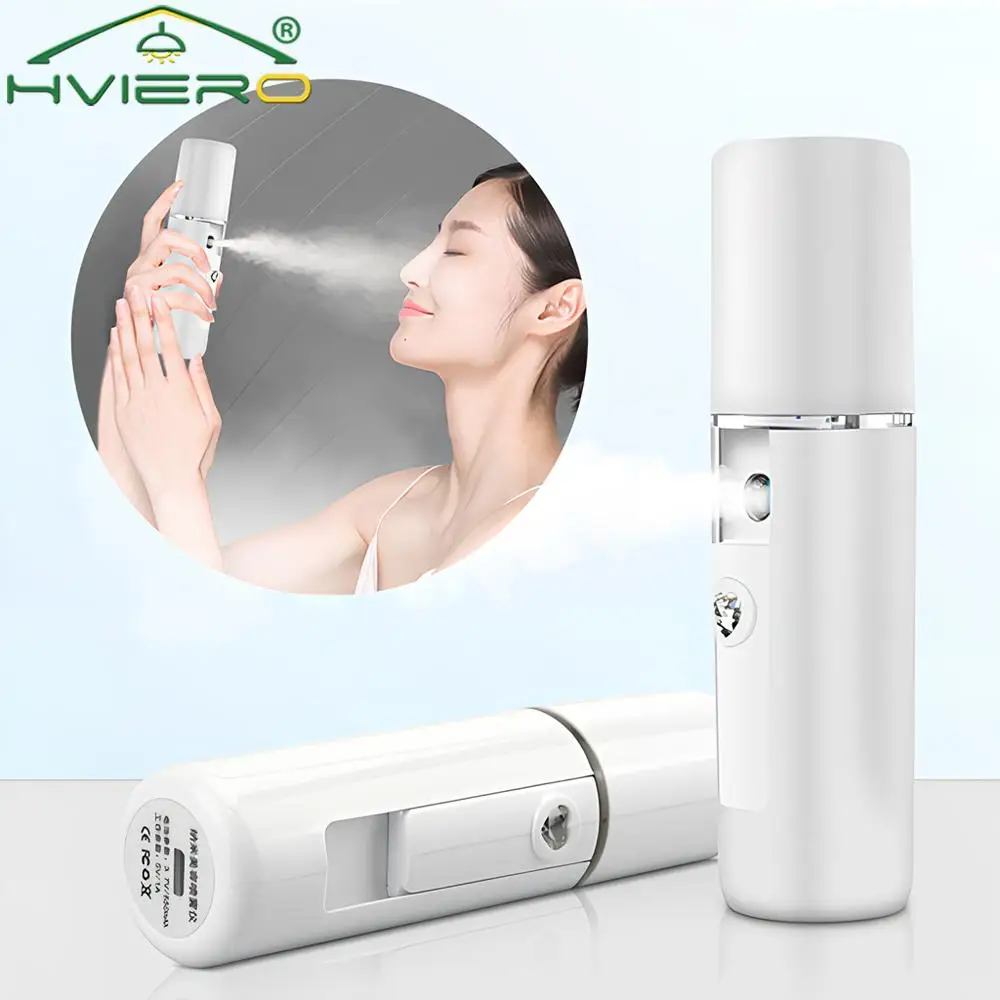 1PCS Usb Humidifier Small Mini Air Water Supplement Spray 5V Large Fog Space Cabin Facial Car Home Household Cosmetic Instrument