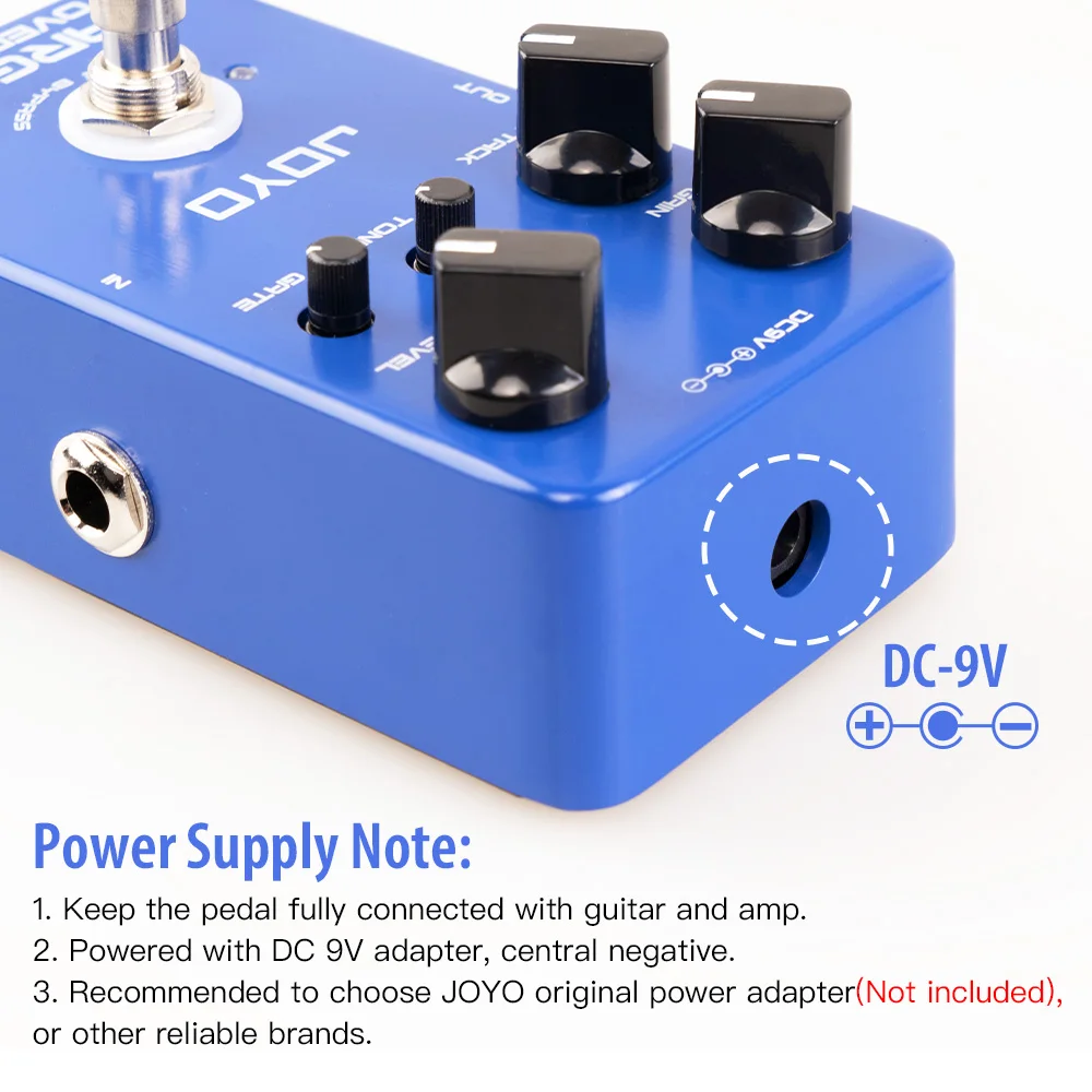 JF-23 ARGOS OVERDRIVE Guitar Pedal Argos Overdrive Tones Noise Reduction Circuit