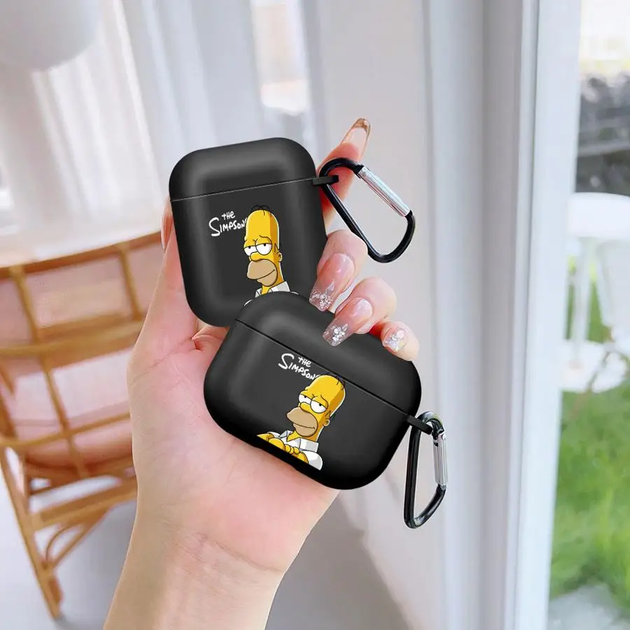 Charming Simpsons Theme Earphone Case Cover