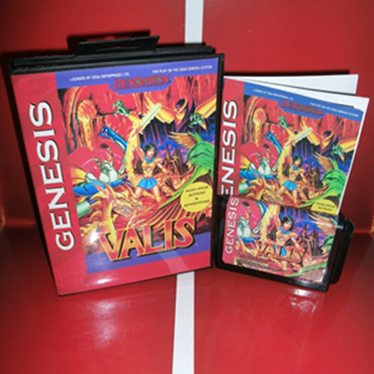 

Флэш-карта памяти для Sega MegaDrive Genesis, 16 бит, с коробкой и руководством