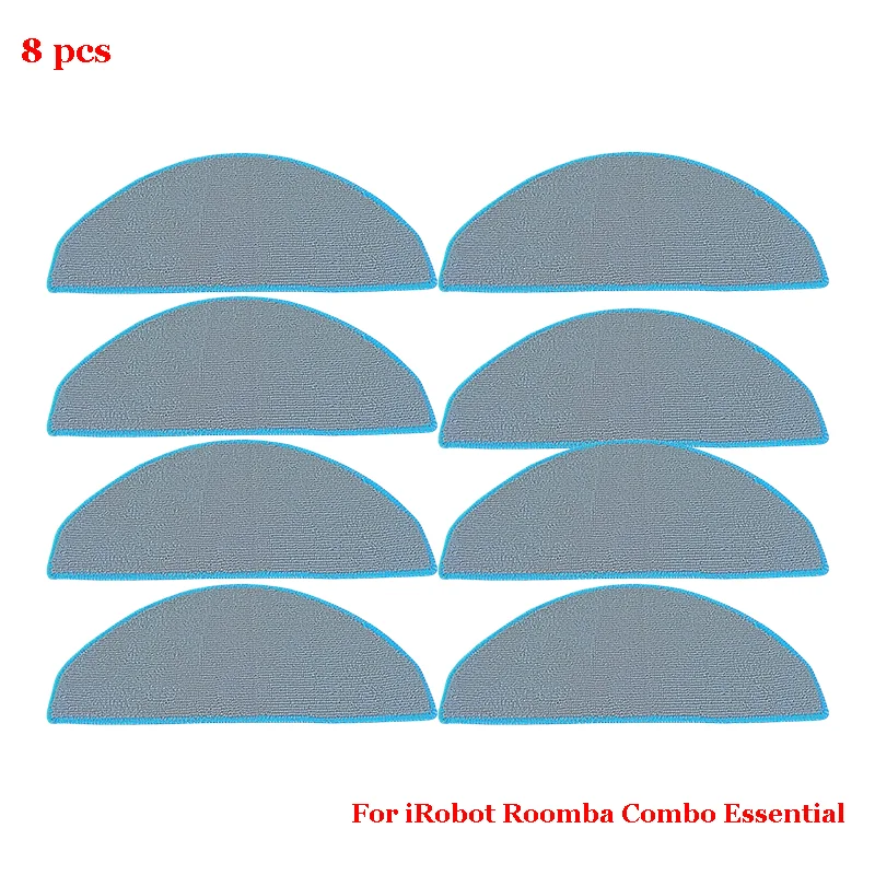 Enhanced Robot Vacuum Cleaner Accessory Kit with Main Brush, Side Brush, HEPA Filter, and Mop
