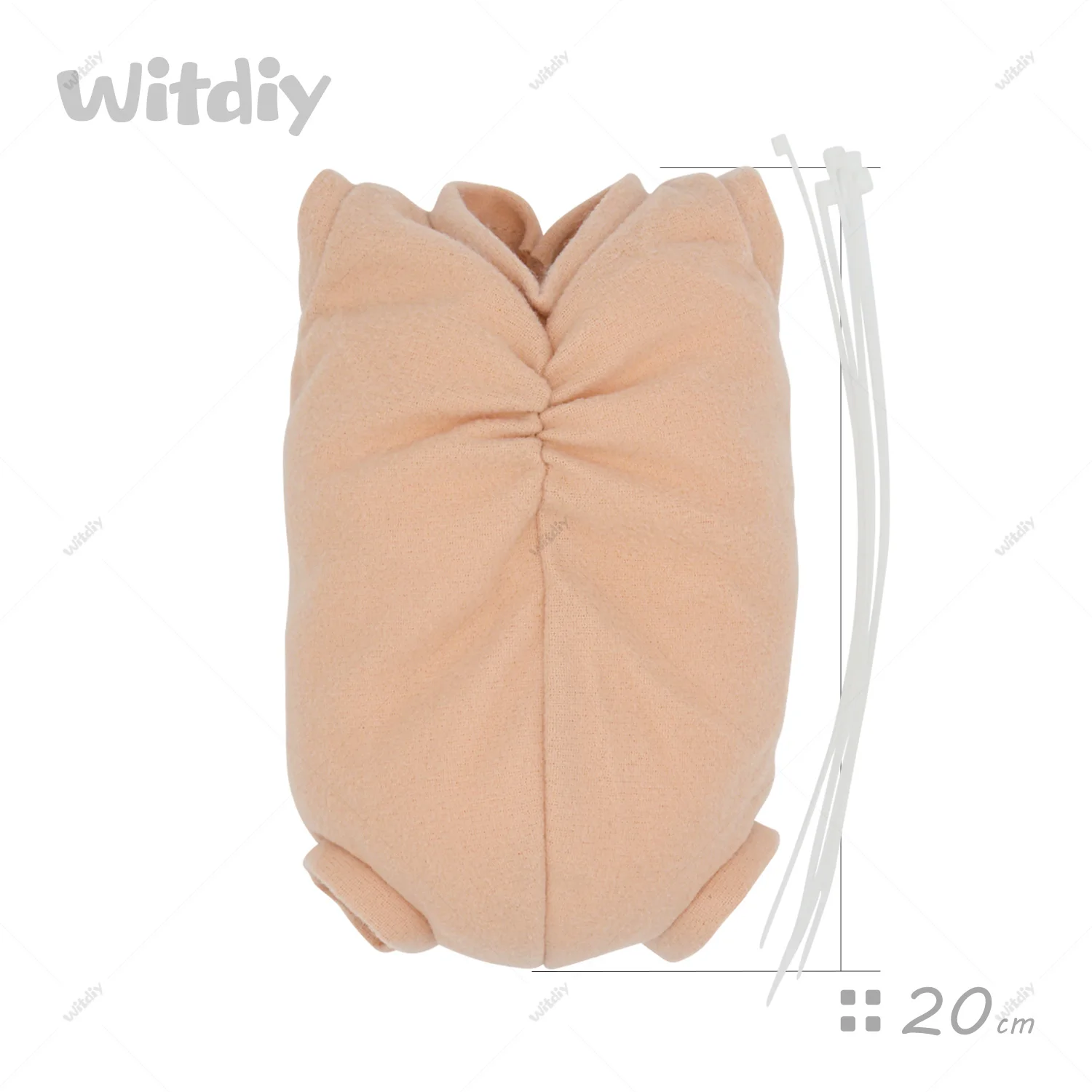 Witdiy reborn doll body kit plush doll accessories doll accessories