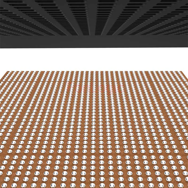 QIANLI MEGA-IDEA 블랙 BGA 리볼링 스텐실 0.3, 다기능 범용 식재 주석 스틸 메쉬, 0.35 0.4 0.5mm