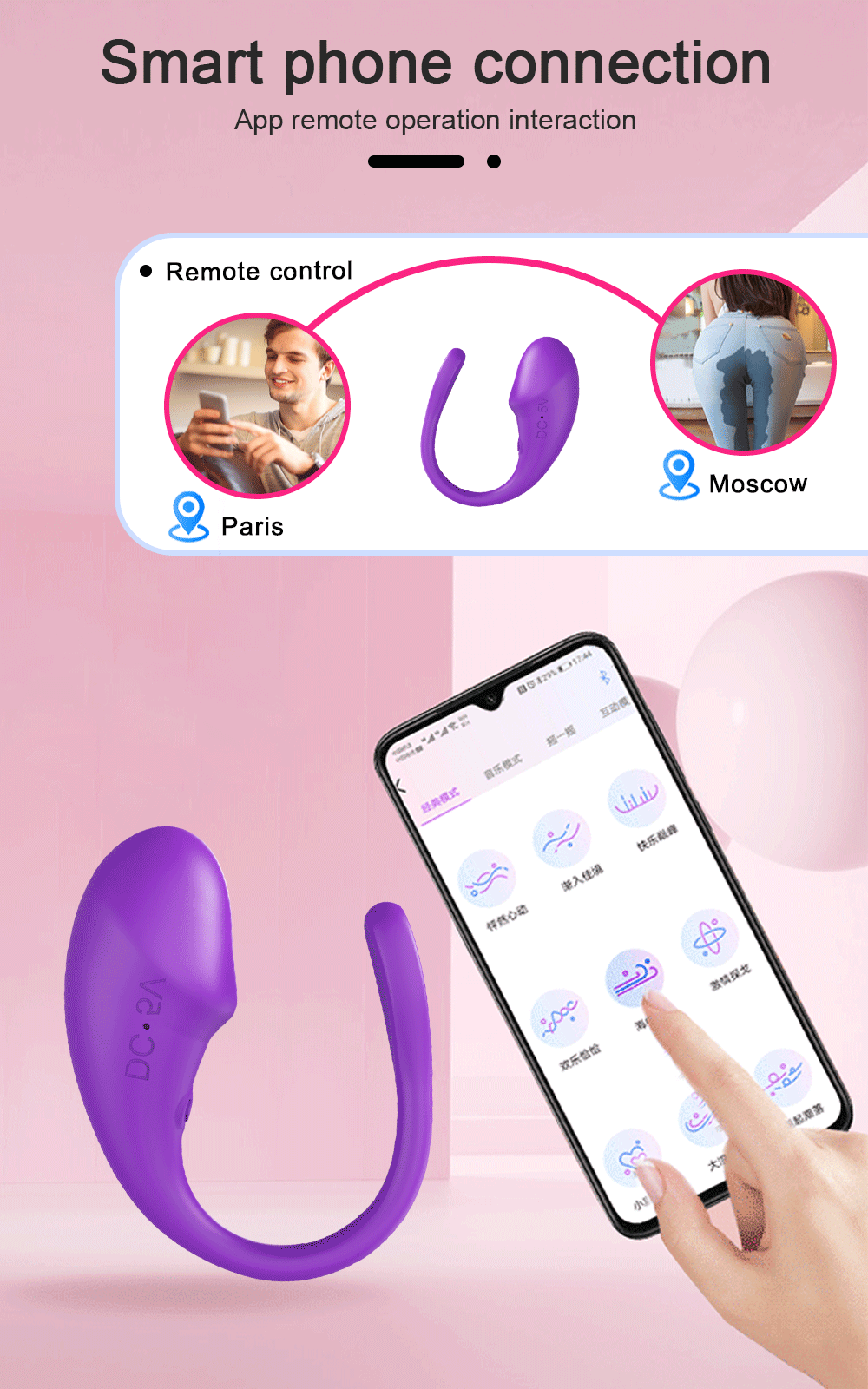 Vibrator Love egg Bluetooth APP Wireless Remote Control for Women Vaginal Balls Female Clitoral Stimulator Toys for Adults 18