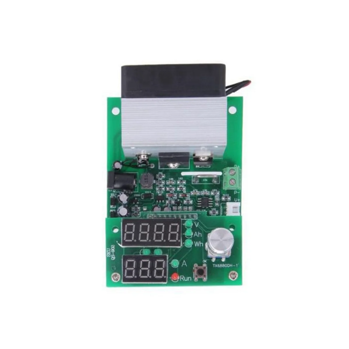 

9.99A 60W 30V Constant Current Electronic Load Discharge Battery Capacity Tester Meter with Dual LED Digital Fan Module