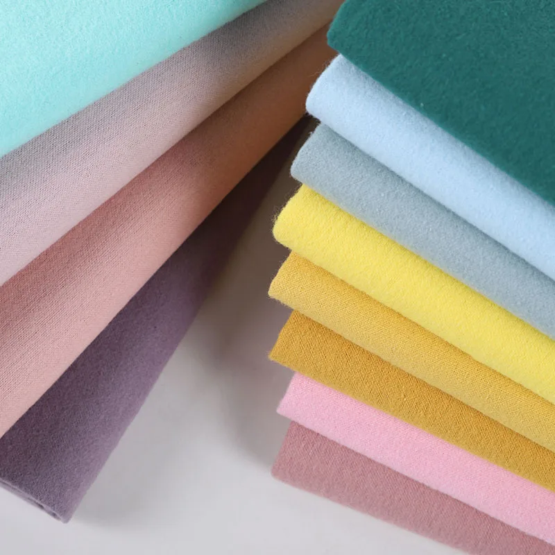 Cotton Flannel Fabric Meter Flannel Clothing Cotton Clothing 3/5