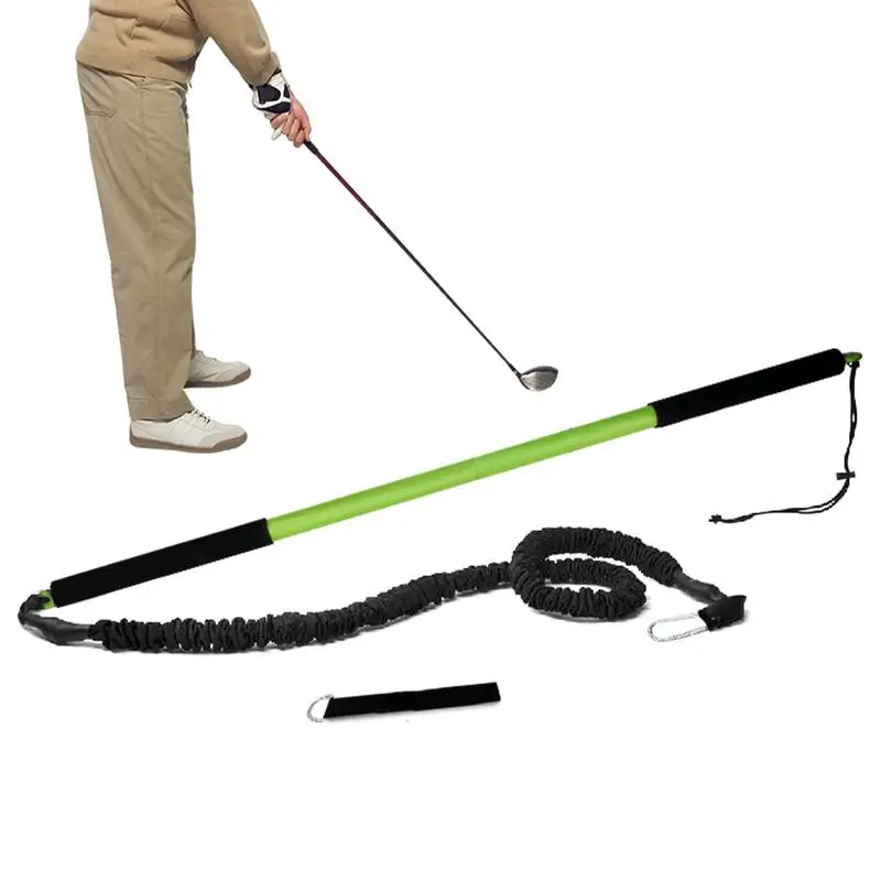 

Portable Golf Training Aid Portable Golf Strength Training Tool Easy To Install Golf Trainer With Carabiners For Golf Course