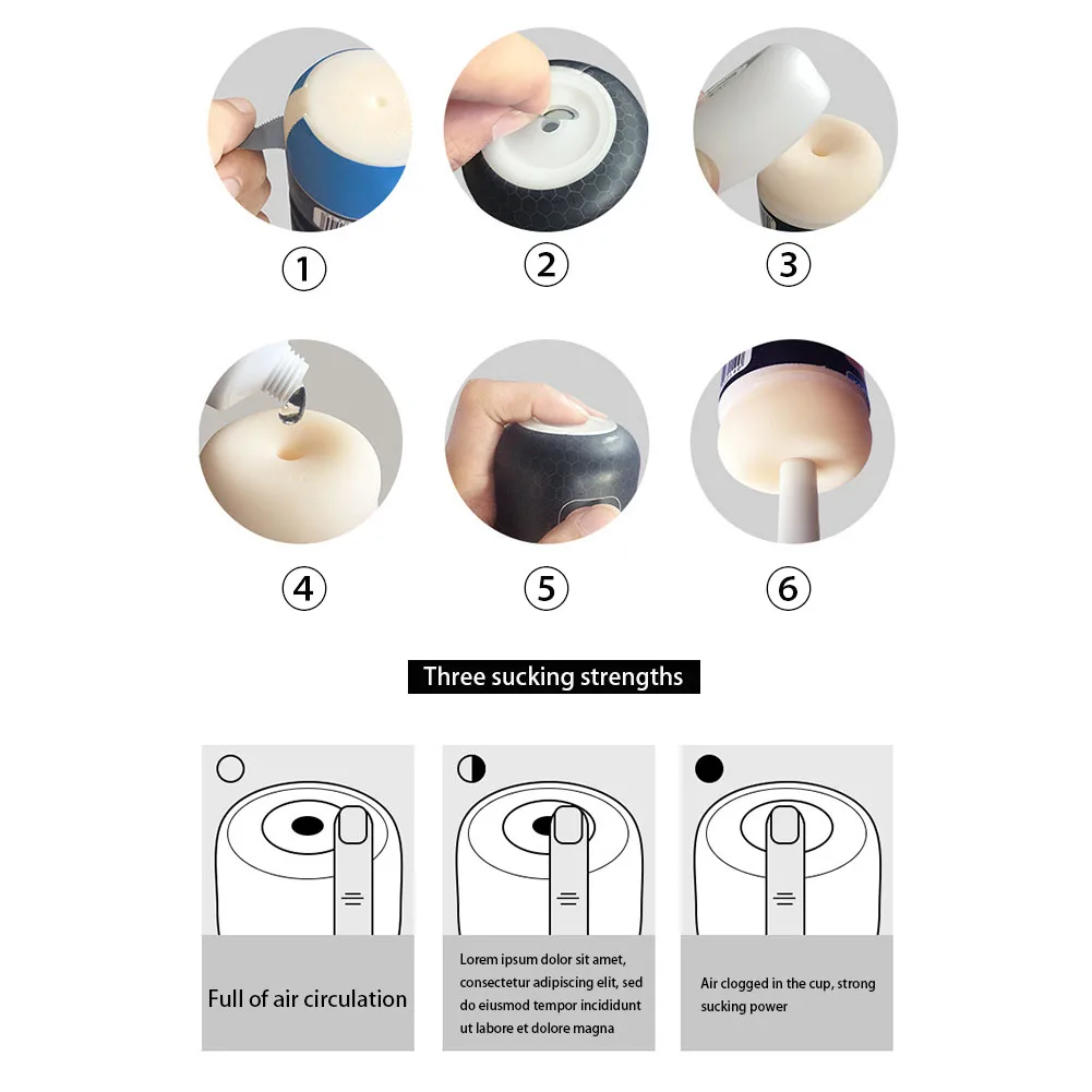 Jouets masturbatoires pour hommes, masturbateur masculin réaliste, poche douce et serrée, chatte adulte, sexe hine, tasse d'avion d'escargot_voghion.com