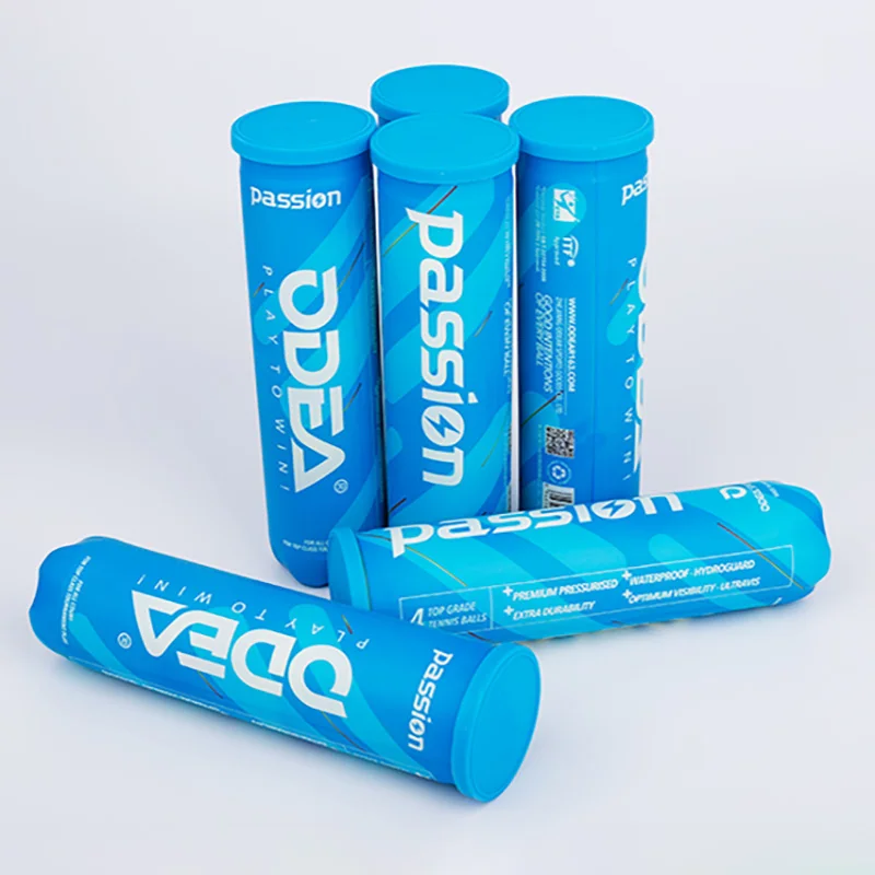 1 Can/ 4 Cans Tennis Match Balls Air Pressure Enough Beginner Training Professional Practice Use 4 Balls/Can