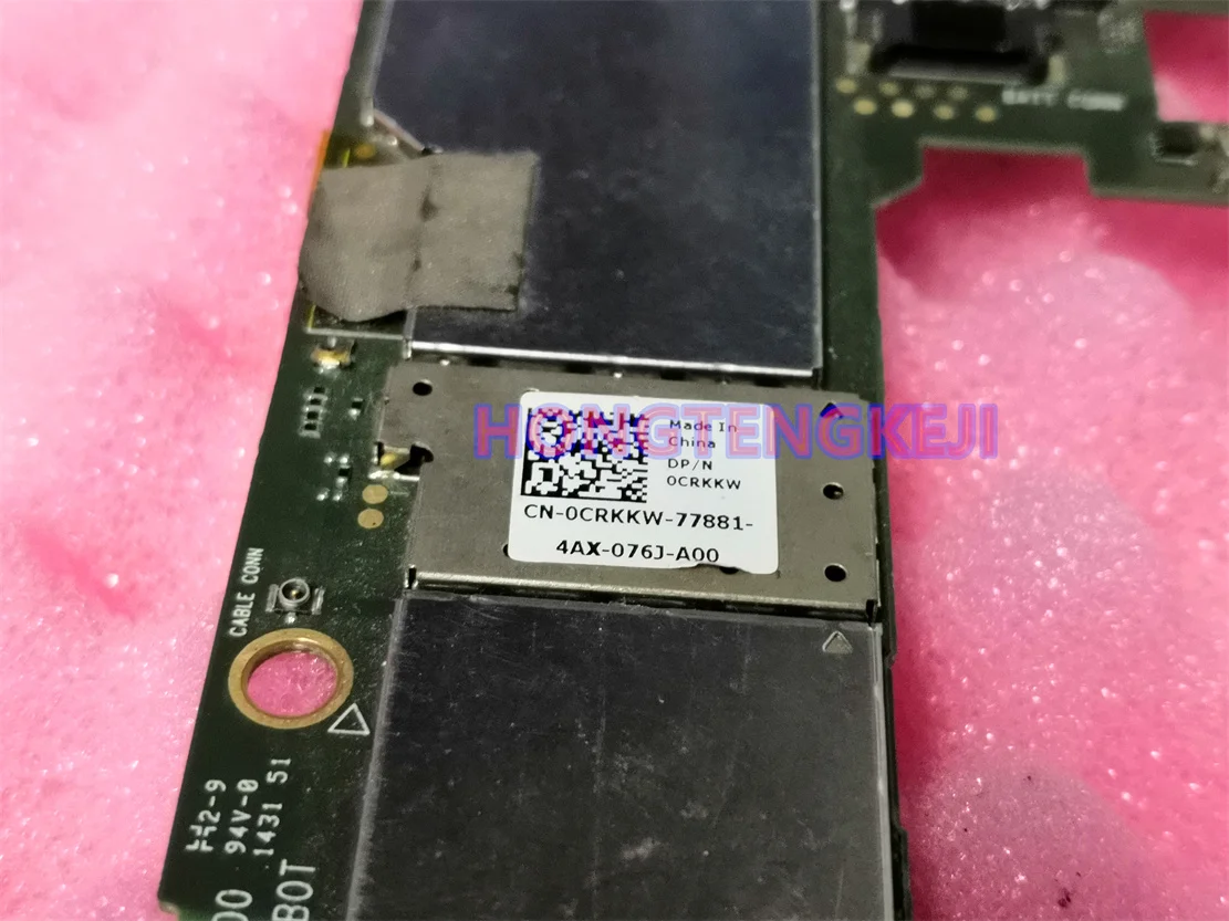 Original 0CRKKW For Dell Venue 7 3740 4G LTE Tablet (Motherboard) 1GB / 16GB With Z3460 Test Ok