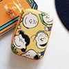 Snoopy Cartoon Cosmetic Organizer Travel Jewelry Zipper Case Boxes Earrings Necklace Ring Portable Waterproof Storage Box Gift 4
