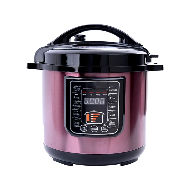 12L Multifunctional Electric Pressure Cooker Instantaneous Programmable Timing Automatic Stainless Steel Cooker