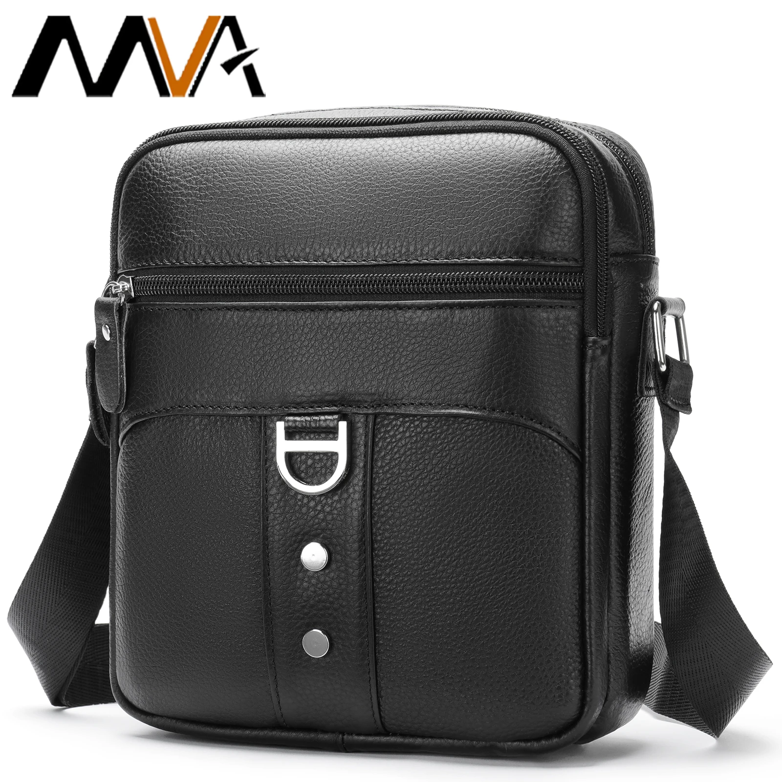 Borsa A Tracolla In Pelle Mva Per Uomo Borse A Tracolla Casual Sling Sac Bolso Hombre Bandolera Borsa Tracolla Uomo Sacoche Homme Luxe