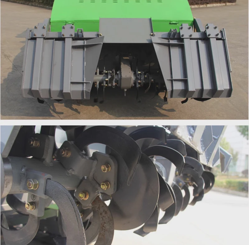 Diesel cultivator agricultural cultivator rotary tiller large paddy field flood and drought dual-purpose crawler tractor