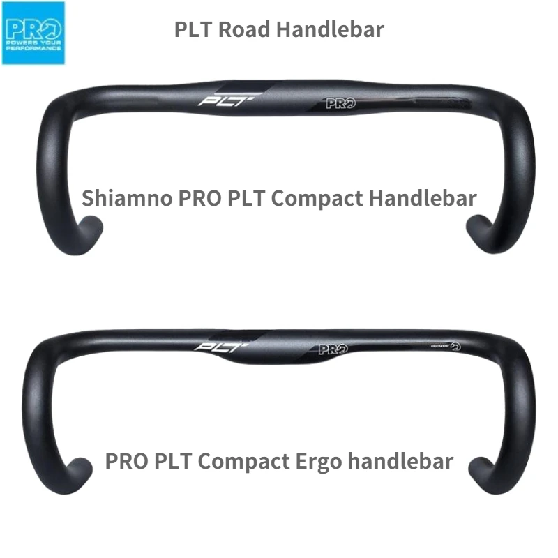 Shimano-プロのコンパクトで人間工学に基づいたハンドルバー