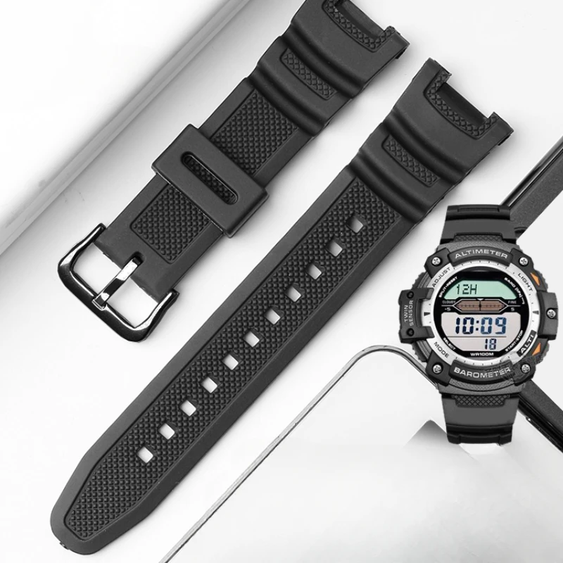Per Casio Alpinismo Sport All'Aria Aperta Cinturino 3157 Sgw-100-1V 3166 Sgw-200 Impermeabile A Prova Di Sudore Da Uomo 24Mm Cinturino Per Orologio