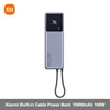 Xiaomi 165W Power Bank 10000 PB1165MI Integrated USB C Cable LED Display Portable Charger For Macbook iPhone 15 Xiaomi 14 Pro 1