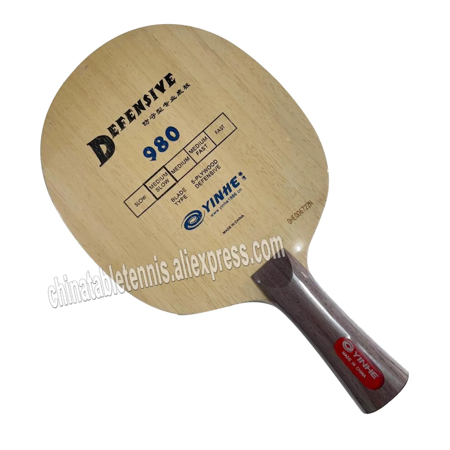 

YINHE Galaxy 980 Defensive, Chop Play Table Tennis Blade Chop Racket Ping Pong Bat Paddle