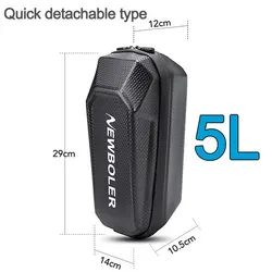 Electric Scooter Handlebar Bag - Water-Resistant Quick Release 5L EVA Capacity (BAG838-5L)