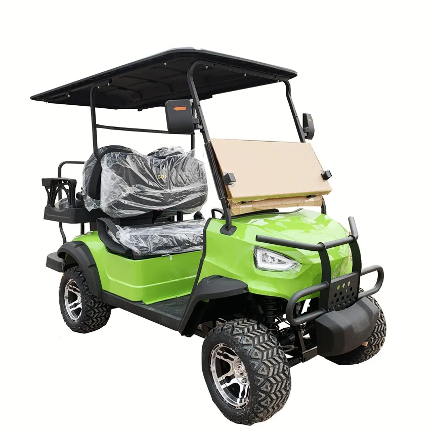 Prezzo Competitivo 48V 60V Miglior Nuovo Potente Carrello Da Golf A 6 Posti Omologato Elettrico 7000W Carrello Da Golf Elettrico Produttore Cinese