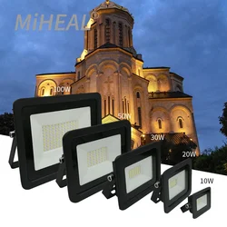 High - Power LED Outdoor Security Floodlight - Versatile Industrial Lighting & Weatherproof Spotlight - 300W (Warm white - 220V)