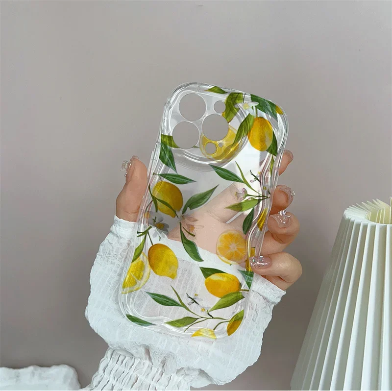 Summer Fruit Lemon Cherry Phone Case
