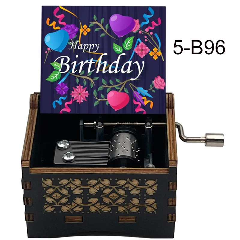 happy Birthday Music Box Qute Music Box Style kids boys girl daughter sons Birthday Gift Home Decor large stock
