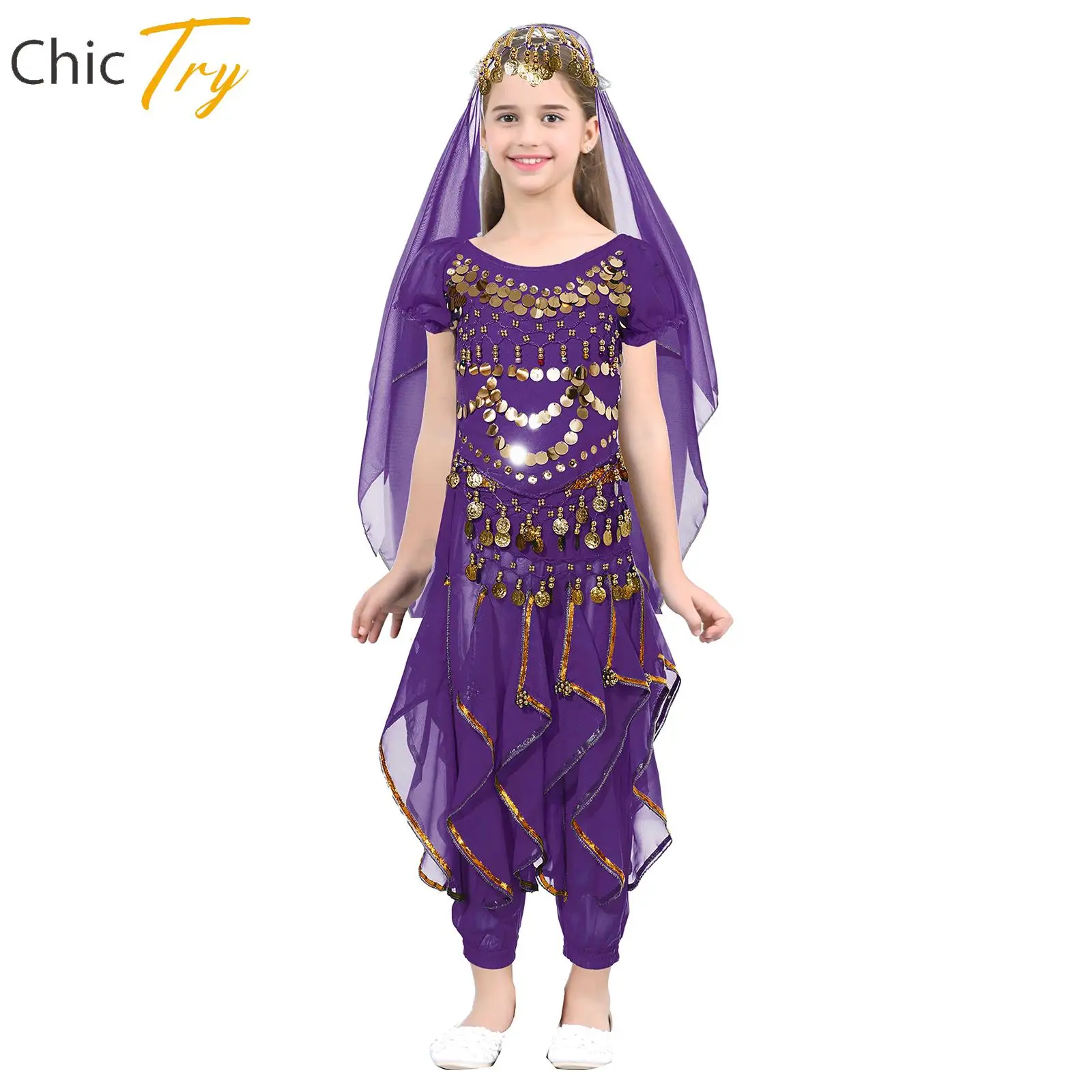 

Kids Belly Dance Costumes Set Oriental Dance Girls Belly Dancing India Belly Dance Clothes Bellydance Child Kids Indian 6 Colors