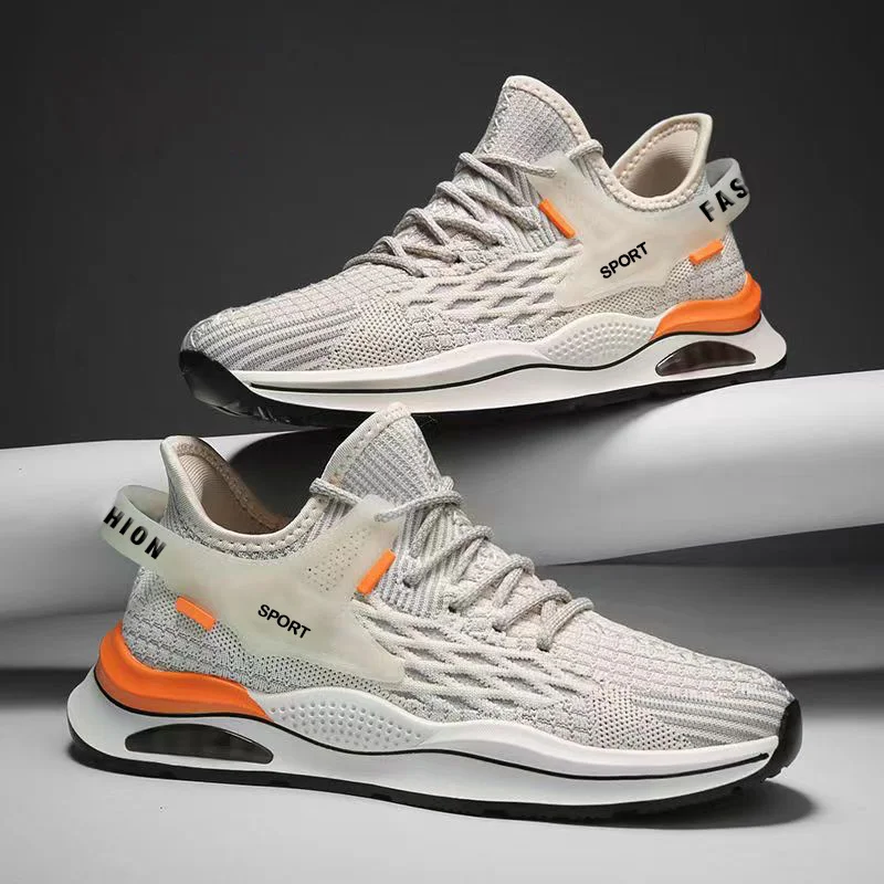  ZIJ Zapatillas deportivas ligeras y transpirables para hombre, zapatos  deportivos para hombre, zapatos deportivos para hombre al aire libre (color  blanco, naranja, talla 5) : Ropa, Zapatos y Joyería