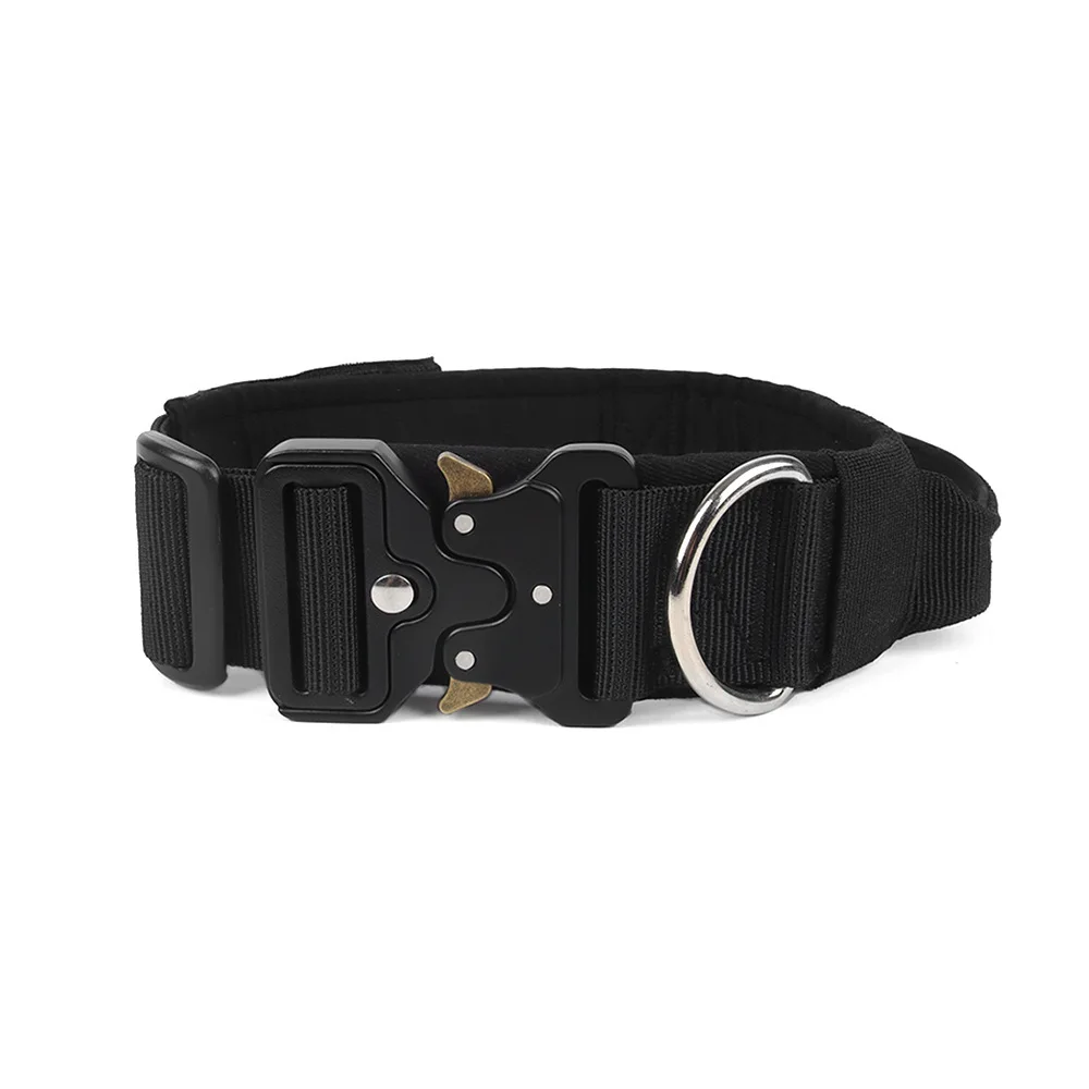 Durable Adjustable Dog Collar with Quick Release Buckle - Soft and Comfortable for All Breeds