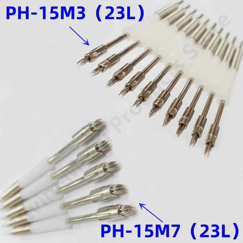 20/50PCS PH 15M3 PH 15M7 23L 23mm Length Spring Test Probe ICT Test Pin For PCB Test M3 Head M7