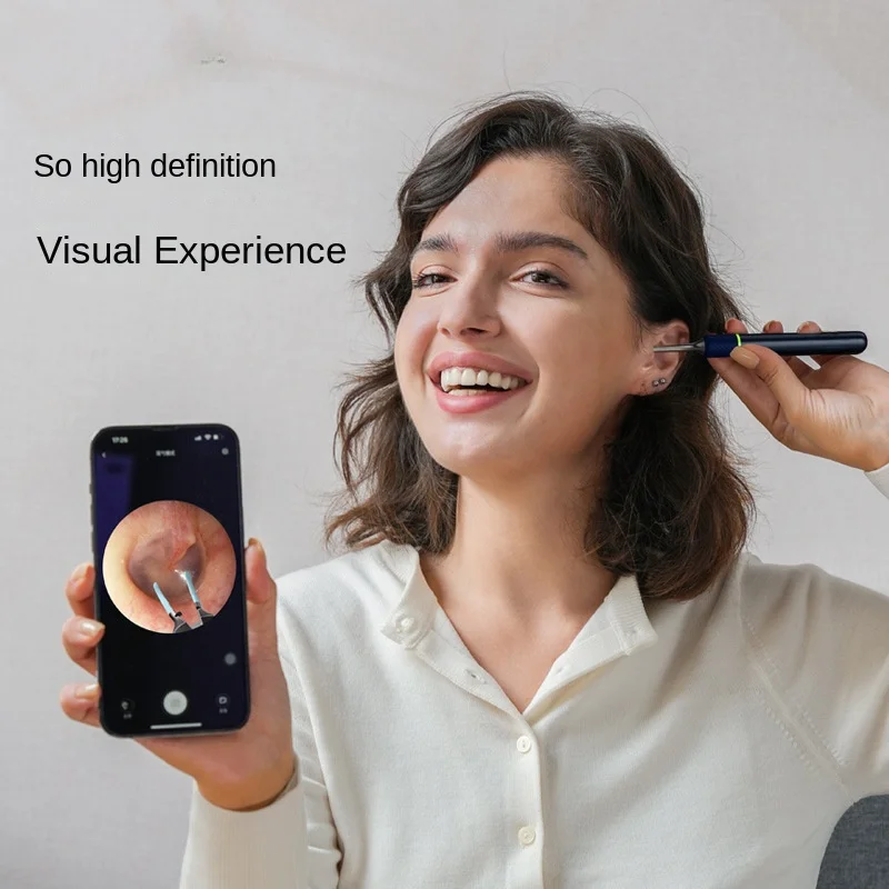 Smart Visual Ear Wax Sticks Pinzette Per Endoscopio Ear Pick Note5 Detergente Per Le Orecchie Mini Otoscopio Per Fotocamera Assistenza Sanitaria Perso