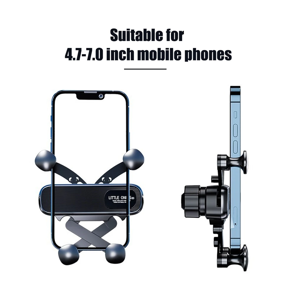 Gravity Car Phone Holder Mobile Stand Smartphone Supporto Gps Supporto Per Iphone 13 12 11 Pro 8 Samsung Huawei Xiaomi Redmi