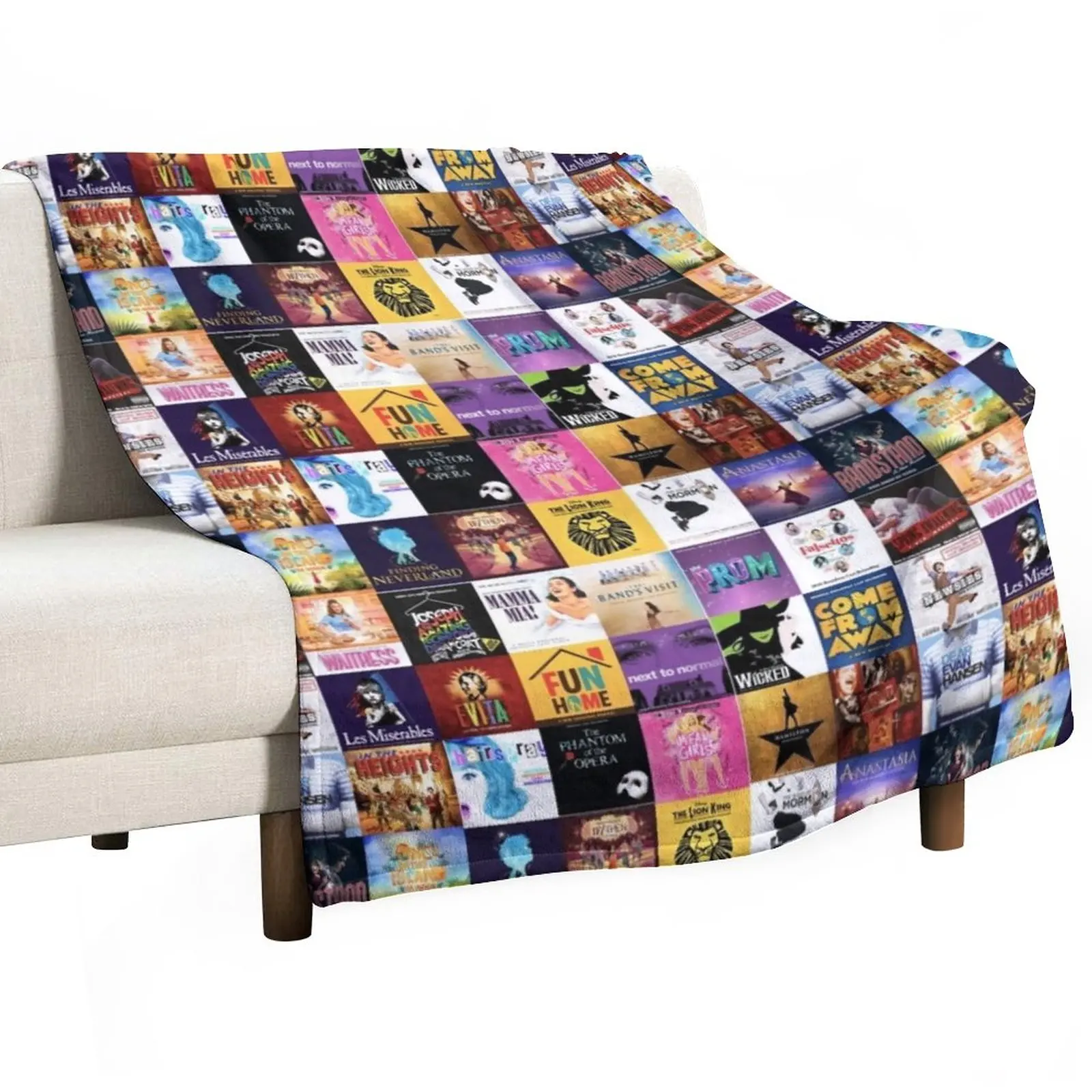 

Broadway's must sees! Throw Blanket Travel Blanket Decorative Sofa Blankets fluffy blanket Loose Blanket