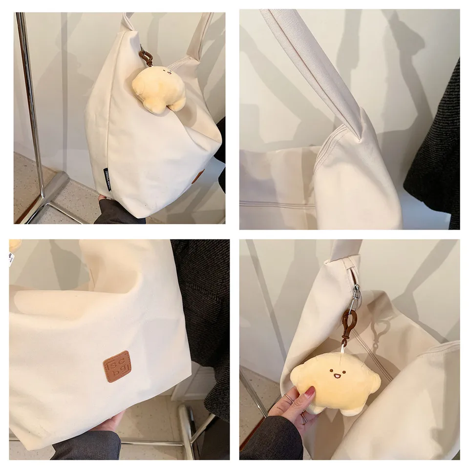 Women crossbody bags for women Shopper Tote shoulder bags Canvas Messenger Handbags fashion mini pouch Casual messenger bag