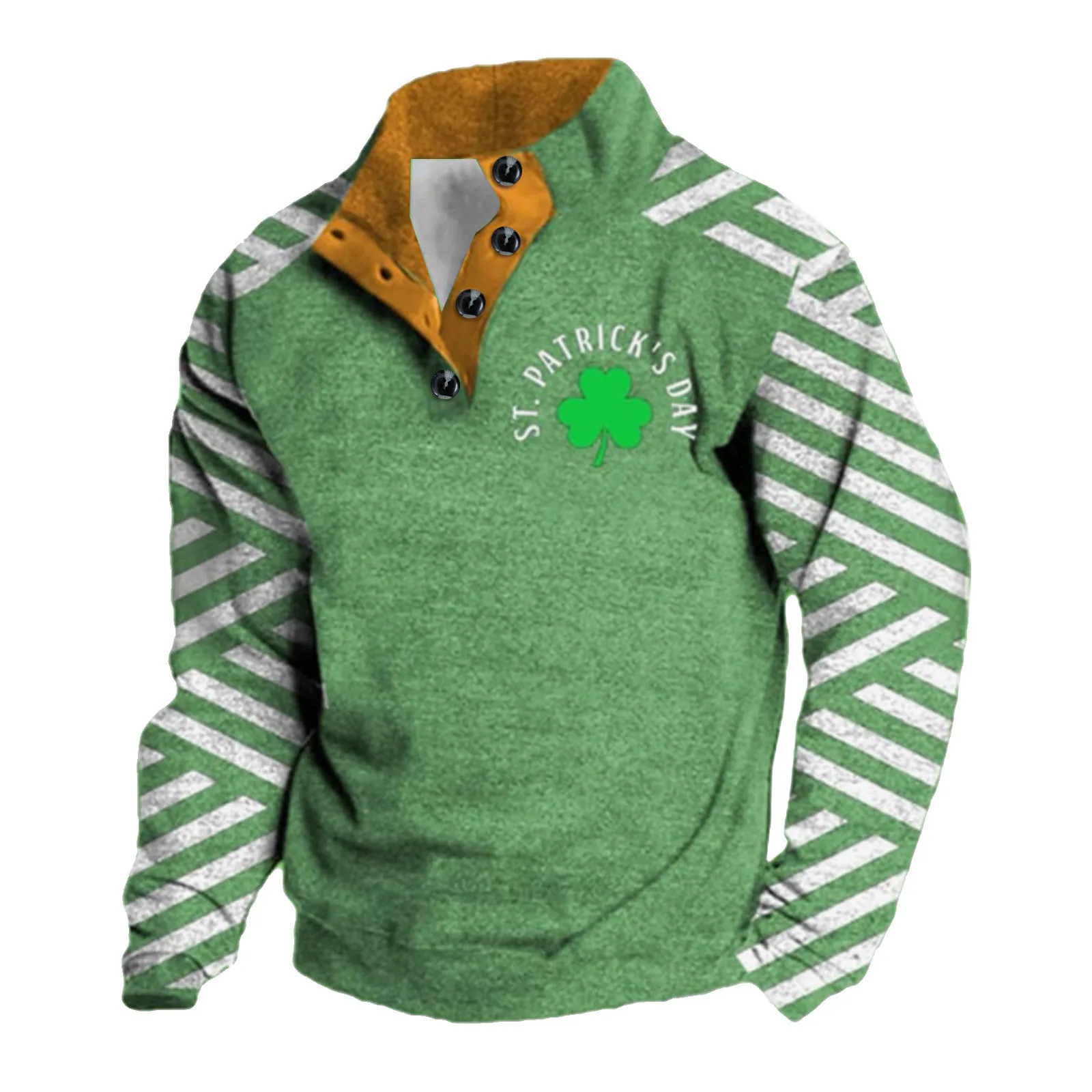 

Men Fashion Casual Relaxed Comfortable Printed Long Sleeve Hoodie Workout Top
