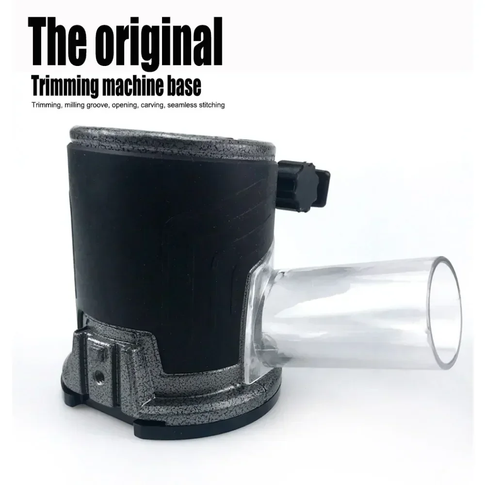 Wooden Router Base Trimming Milling Machine Base Electric Trimmer Machine Power Tool Accessories Woodworking Edge Cutter woodworking tools woodworking tool