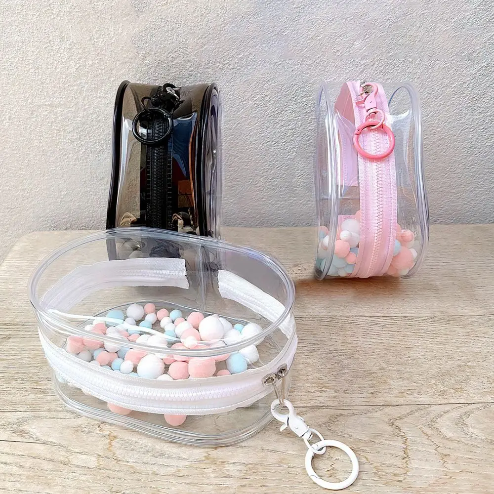 Labubu Cotton Doll Clear PVC Bag Portable Organizer Box Storage Pouch Bag Dustproof Sunproof Rainproof Mystery Box Doll Bag