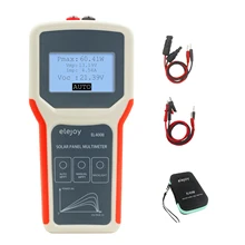 Photovoltaic Panel Multimeter Auto/ Manual MPPT Detection Solar Panel MPPT Tester with LCD Display Open Circuit Voltage Tester