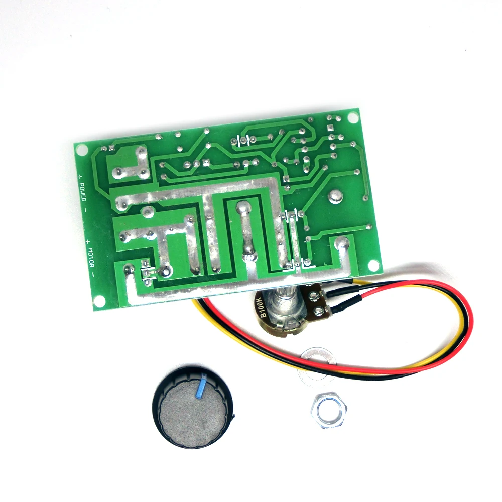 DC Motor Speed Controller Electric Motor Speed Controller Motor Speed Controller DC10-60V DC motor speed regulator 12V 24V 36V 48V High power drive module PWM Motor speed controller 20A current regulator