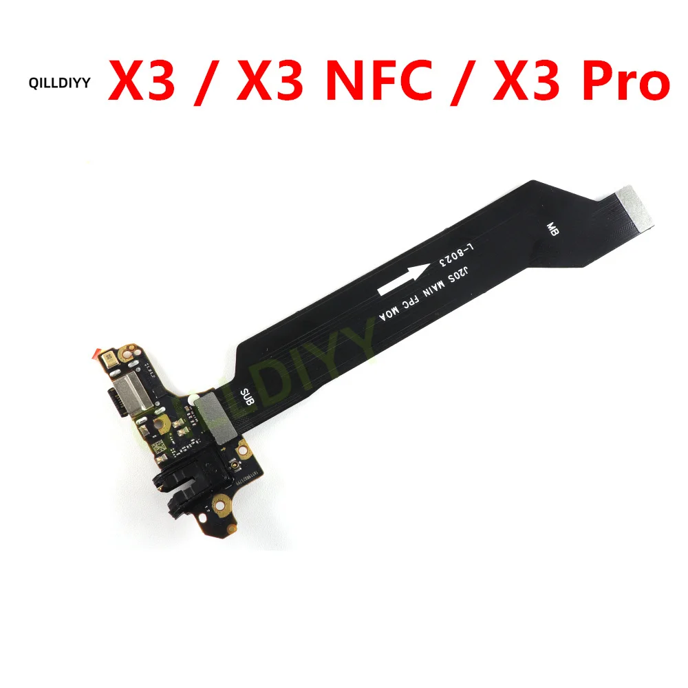 Mainboard Main Board Flex For Xiaomi Poco X3 NFC Pro USB