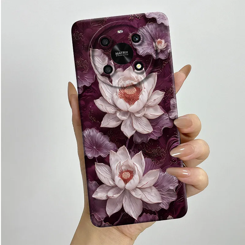 Sweet Painted Soft Silicone Phone Case - Cute Printed Design Cover