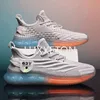 Men Mesh Breathable Vulcanized Shoes Spring New Breathable Lightweight Running Men Thick Soled Walking Gym Casual Sports Shoes 3