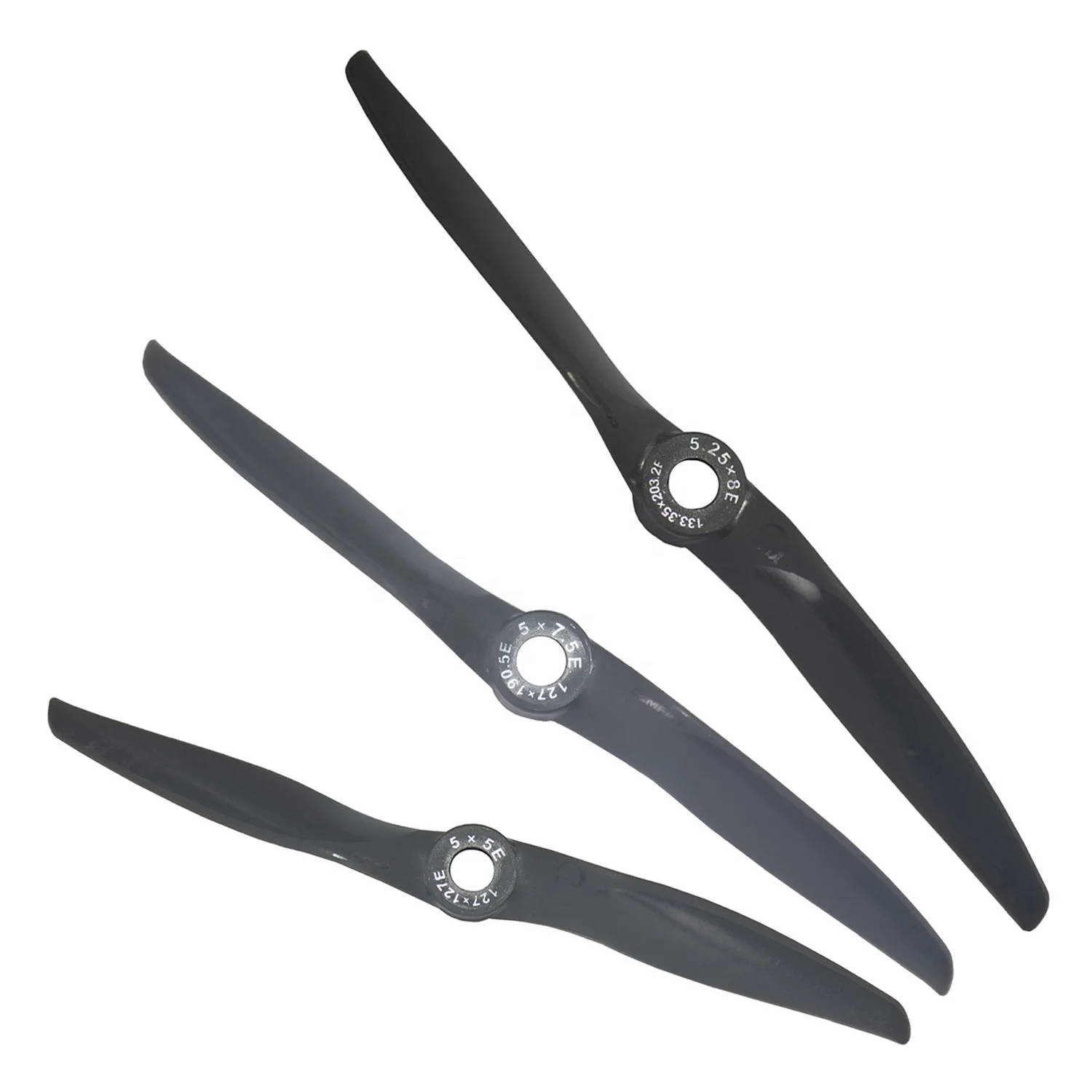 Gemfan Hélices 5.25X8E CW + CCW Pour Drone RC - 5X5E 5X7.5E 6X4E Etc. Fibre De Verre Nylon
