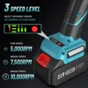 SEESII 21V Brushless Angle Grinder 125mm Cordless Cutting Polishing Machine Electric Li-ion Power Tools for Makita 18v Battery 3