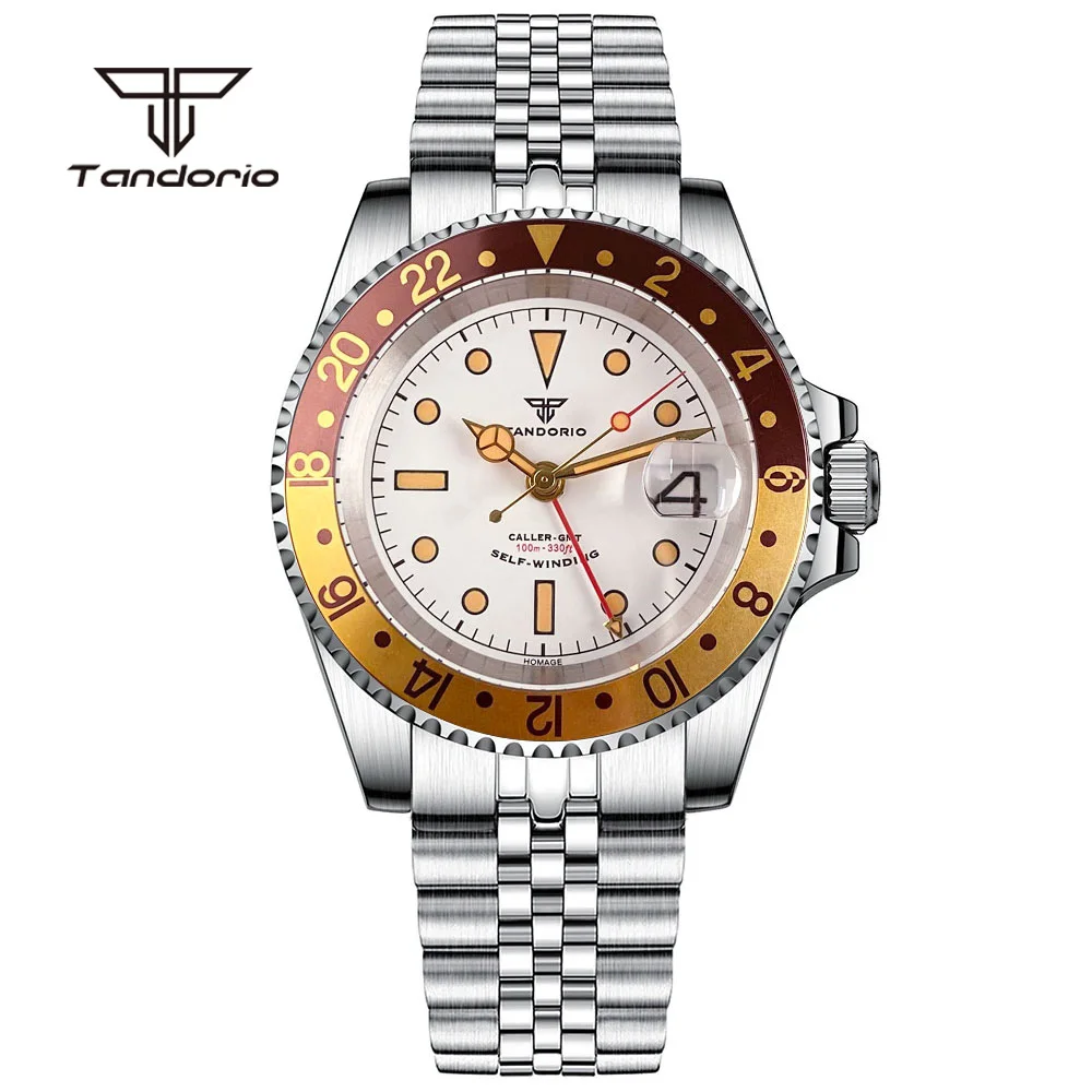 新品/即日無料発送】Tandorio TD-168 自動巻き ミリタリー パイの通販