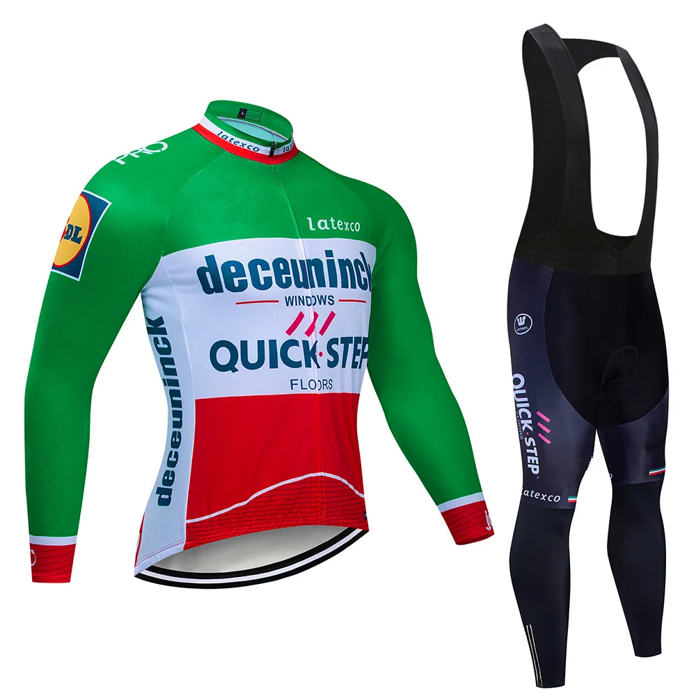 퀵 스텝 사이클링 저지 세트, 긴 소매 산악 자전거 의류, Maillot Ropa Ciclismo 레이싱 자전거 사이클링 의류