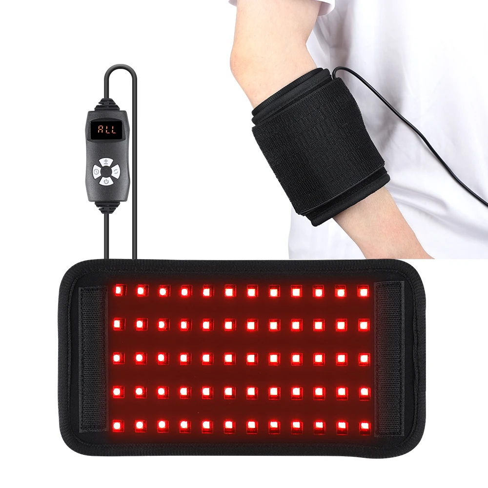 Red Light Therapy Belt 660nm & 850nm LED Red Light Promote Wound Healing Fade Wrinkles Scars Red Light Skin Rejuvenation Pad